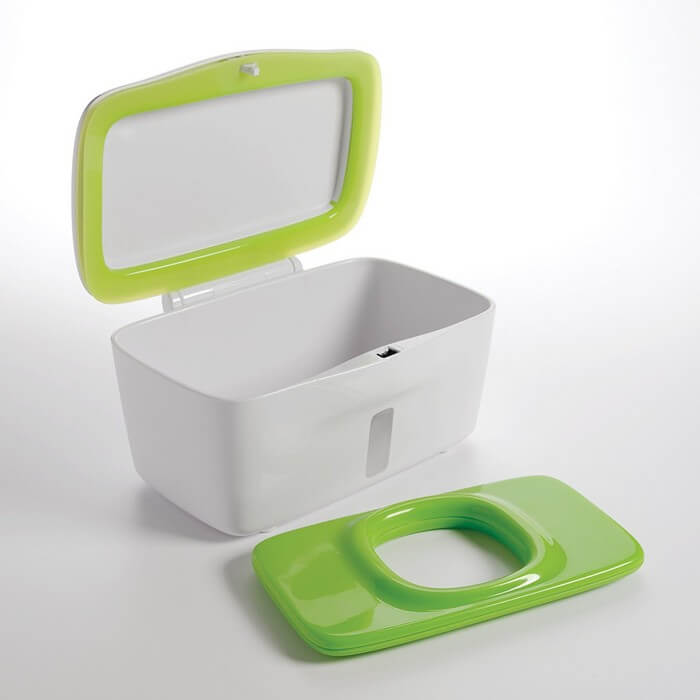 OXO Tot Perfect Pull Wipes Dispenser – Green - Baby Wipes Warmer