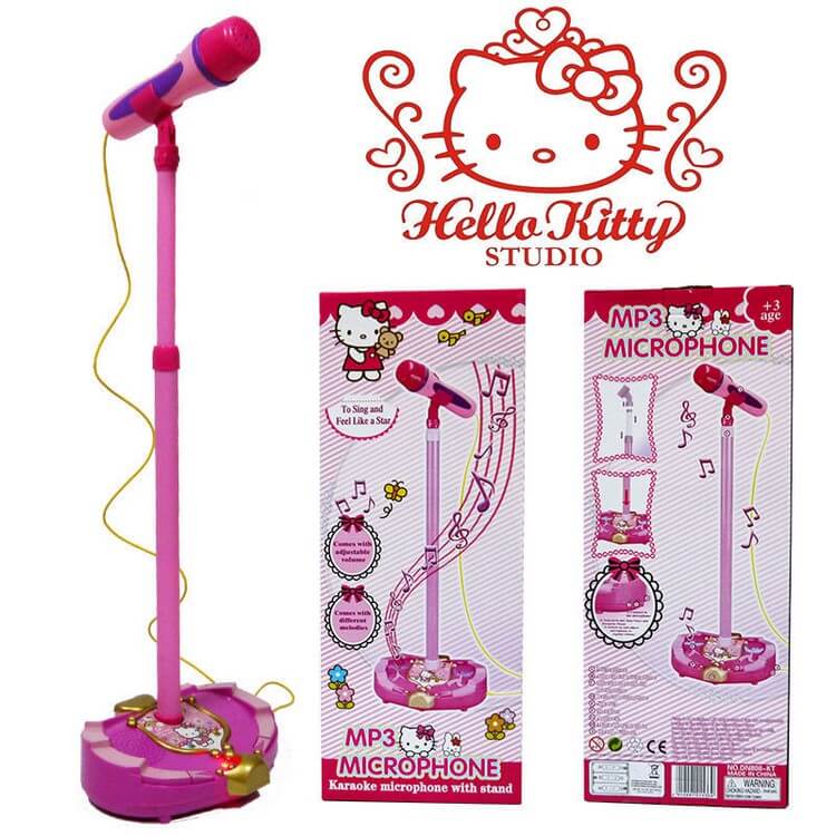 Hello Kitty Microphone with Standby Hello Kitty - Best Gifts for 7 Year Old Girls -- Birthday Gift Ideas