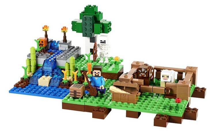 Minecraft the Farm Building Set by LEGO - Best Toys for 8 Year Old Boy to Gift him on Birthday