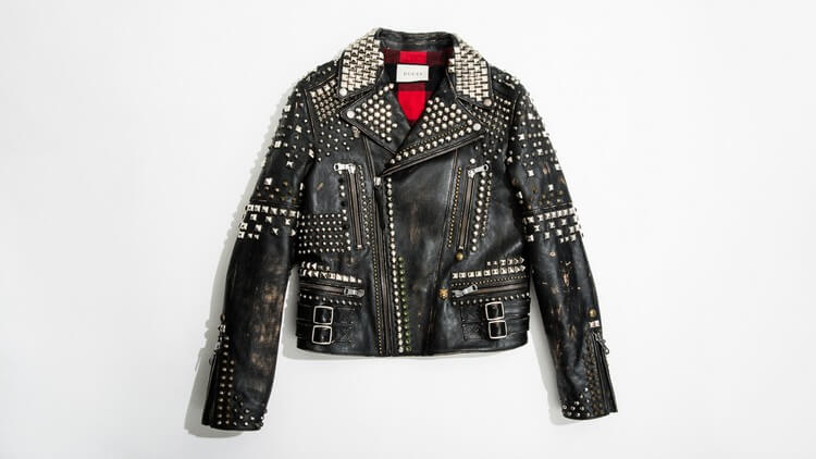 Gucci Studded Leather Biker Jacket - Top Most Expensive Jackets in the World -- For Men