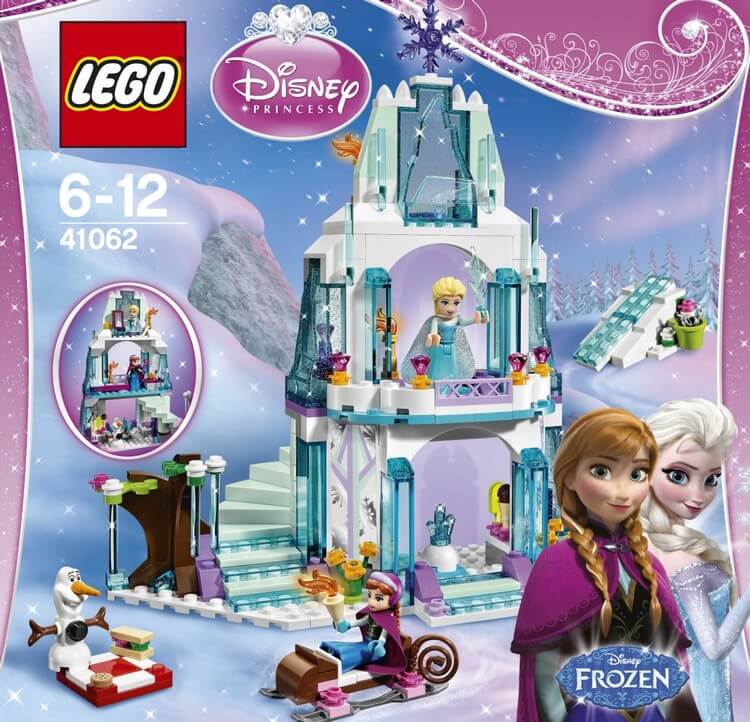 LEGO Disney Princess Elsa’s Sparkling Ice Castle - Best Gifts for 7 Year Old Girls -- Birthday Gift Ideas
