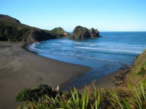 Karekare Beach New Zealand 300x225 - 15 Best Black Sand Beaches in the World