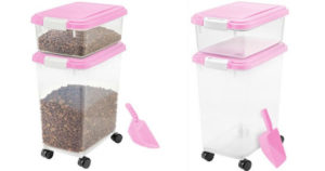 Iris 3 Piece Airtight Pet Food Container 300x158 - Best Dog Food Containers Airtight to Keep the Food Safe
