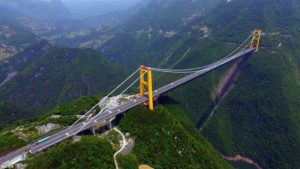 Sidu River Bridge China 300x169 - Most Dangerous Bridges in the World 2019