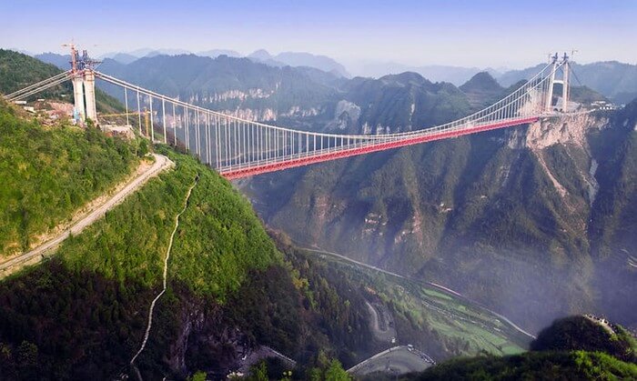 highest bridges in the world 1 - 12 Highest Bridges in the World: World's Highest Sky Bridges