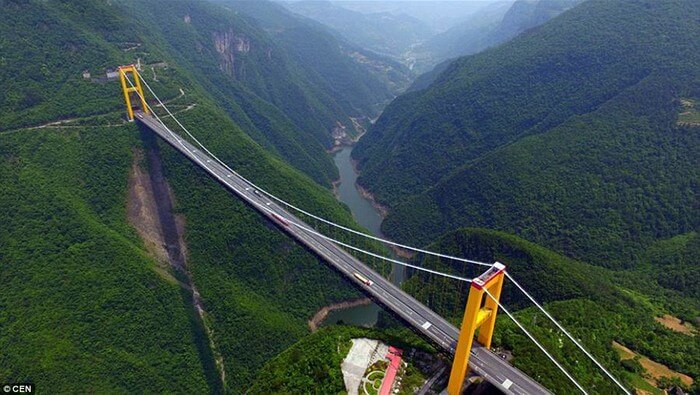 highest bridges in the world 11 - 12 Highest Bridges in the World: World's Highest Sky Bridges