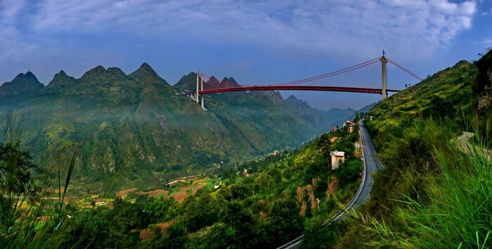 highest bridges in the world 2 - 12 Highest Bridges in the World: World's Highest Sky Bridges