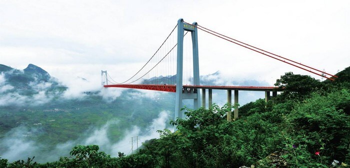 highest bridges in the world 5 - 12 Highest Bridges in the World: World's Highest Sky Bridges