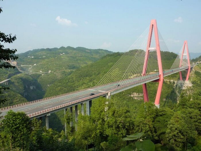 highest bridges in the world 7 - 12 Highest Bridges in the World: World's Highest Sky Bridges