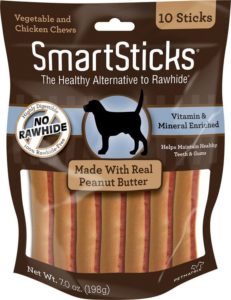 SmartBones SmartSticks Dog Treats 231x300 - Top Rated Dog Treats - Best Dog Treats Reviews